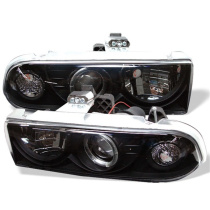 Chevy S10 98-04 / Chevy Blazer 98-05 Strålkastare Projektor - LED Halo – Svarta Spyder Auto